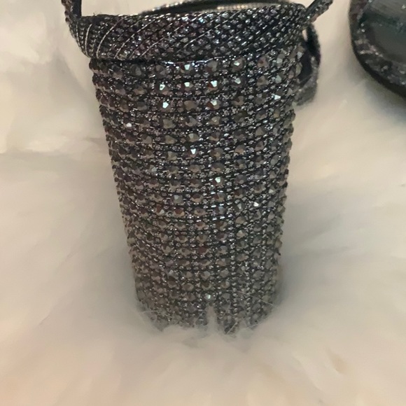 Michael Kors silver rhinestone heels - Picture 8 of 12